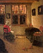 Pieter Janssens Woman Reading oil painting picture wholesale